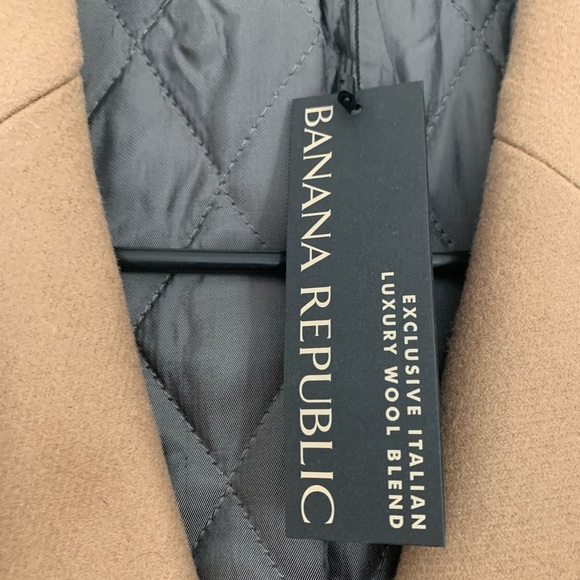 NEW Men’s Banana Republic Italian Wool Coat